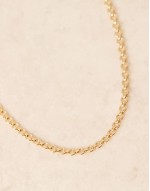 open circle link chain necklace 18