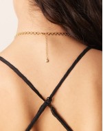 open circle link chain necklace 18