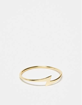 flash ring in gold plated