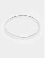 dainty band ring in sterling silver